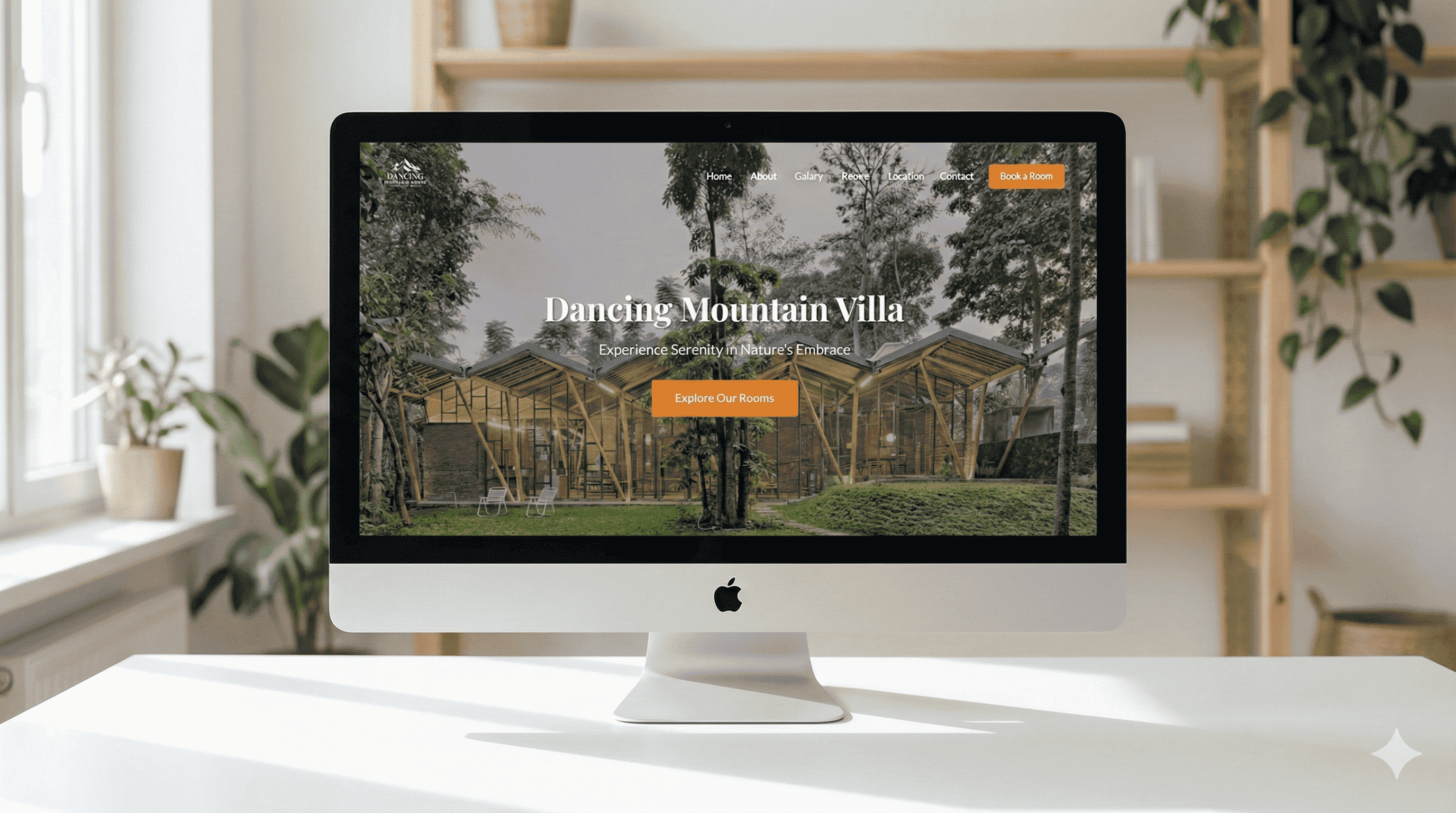 Website Dancing Mountain Villa