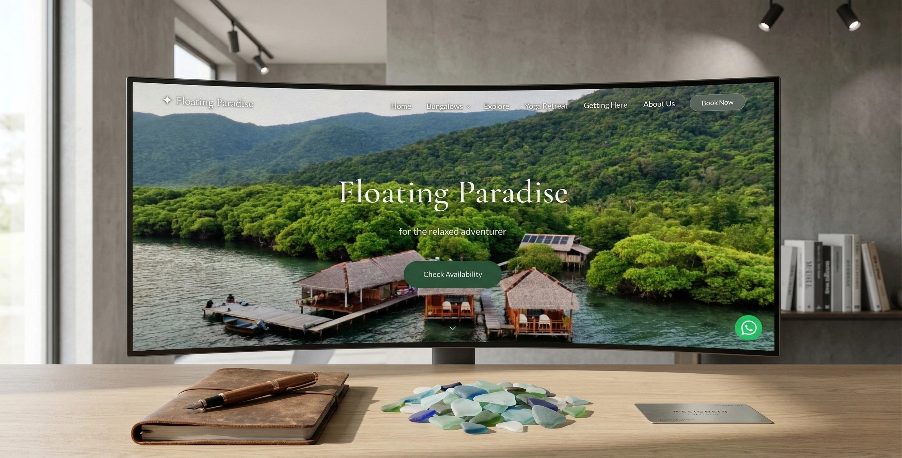 Website Floating Paradise
