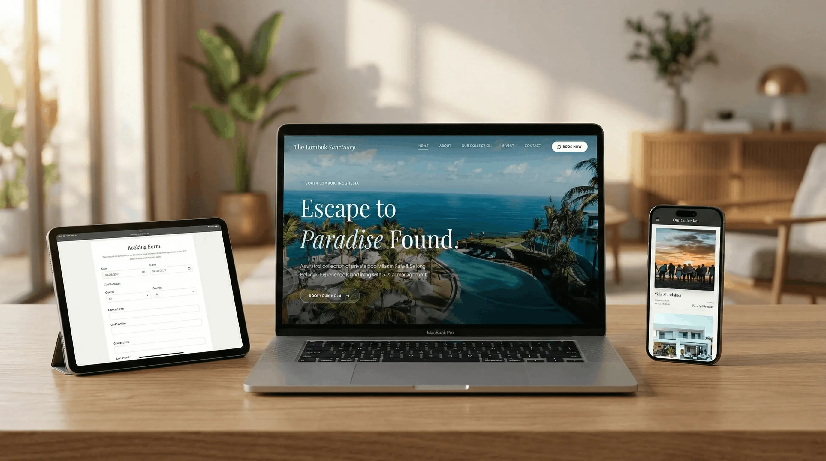 Luxury Villa Website